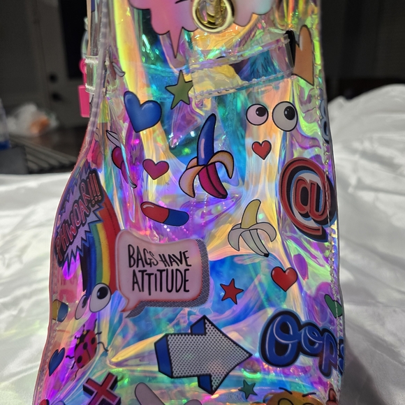 Colorful Holographic Tote Bag - Picture 5 of 16